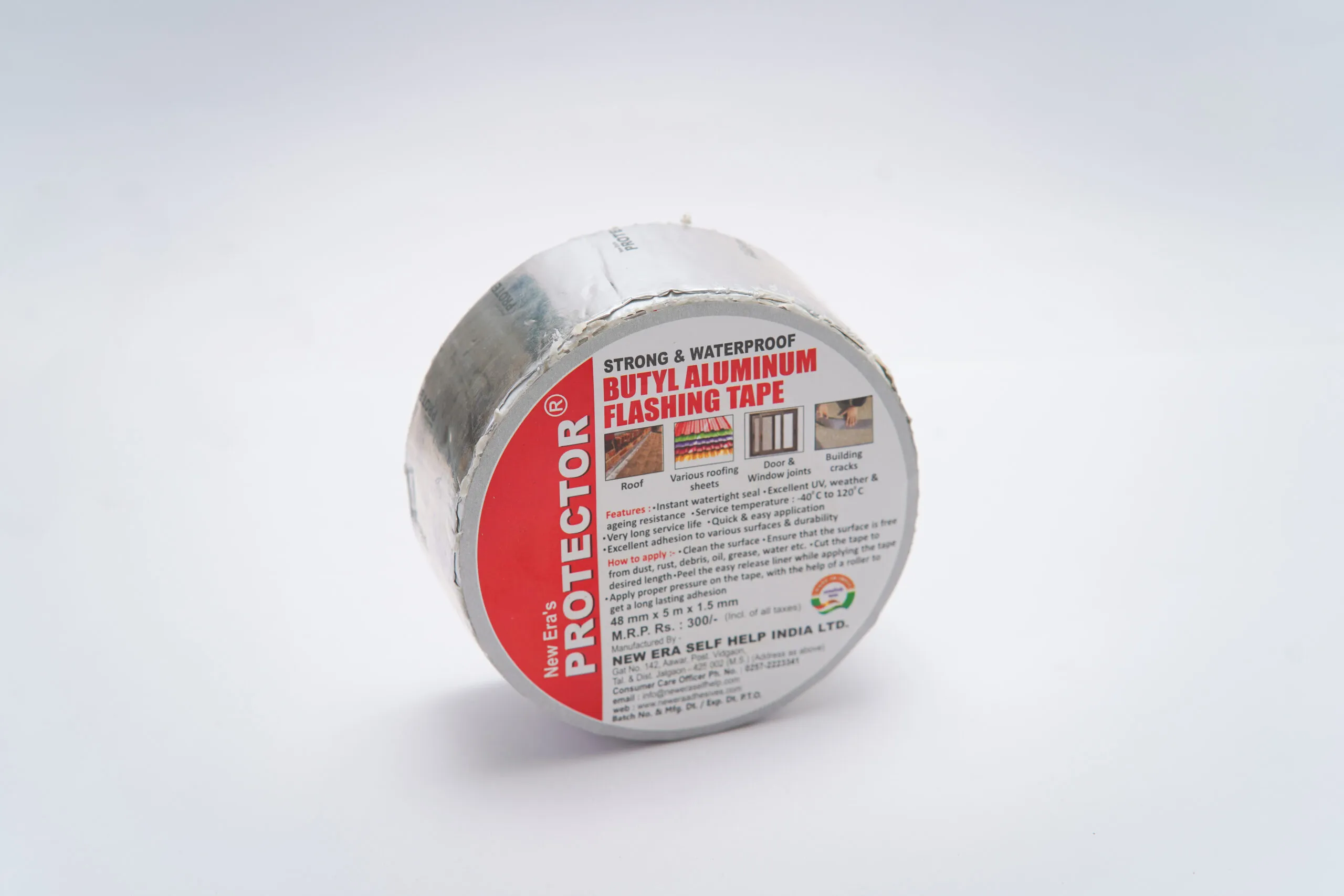 Protector Butyl Aluminium Flashing Tape