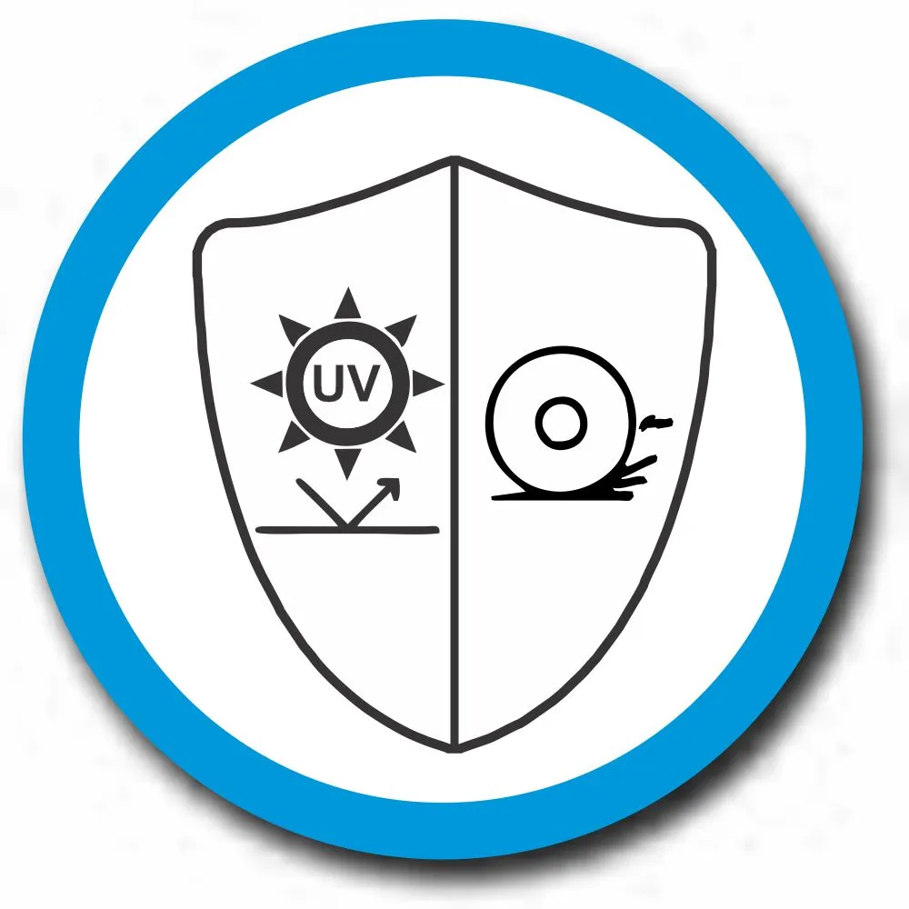 UV & Abrasion resistant