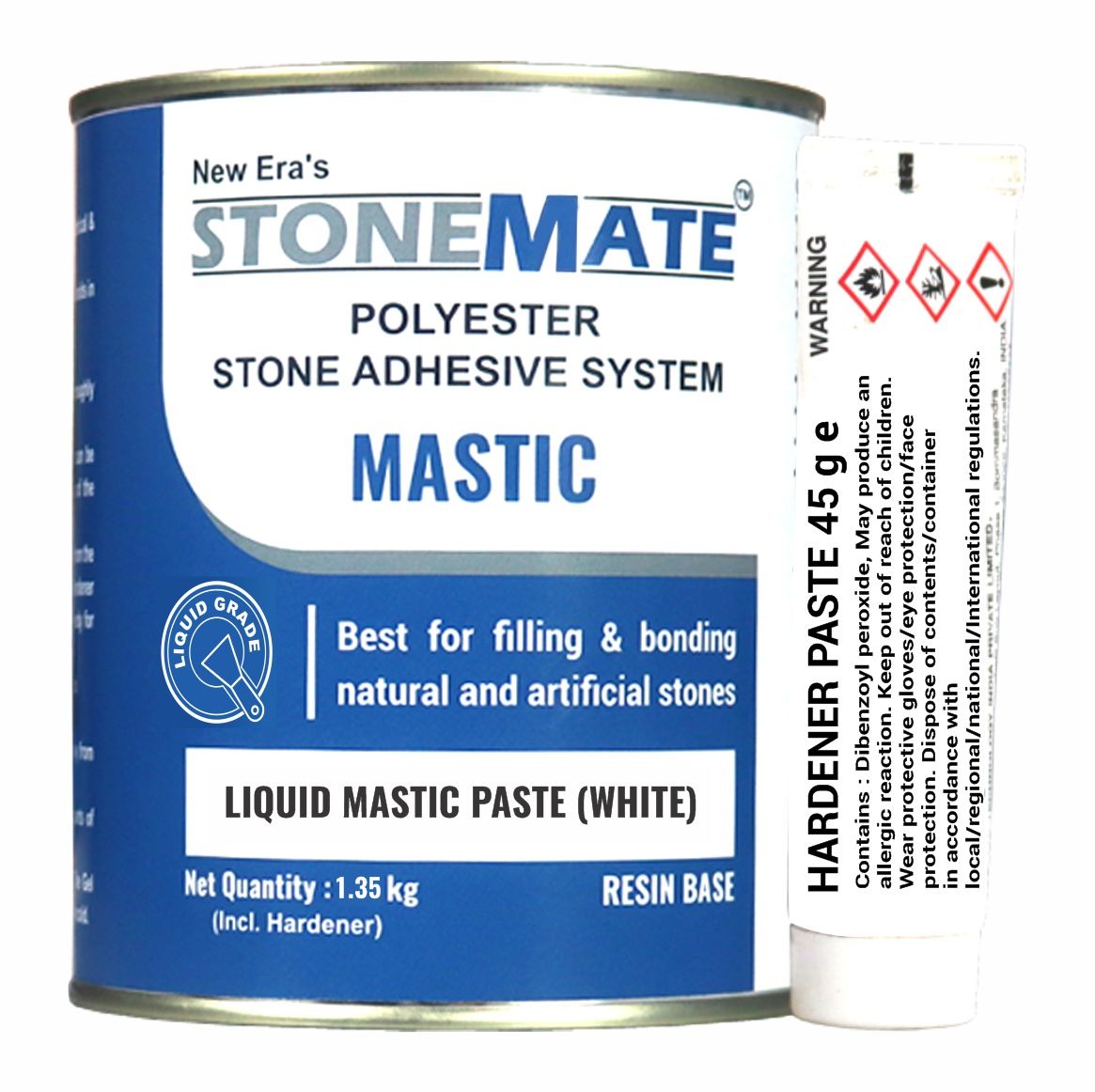 STONEMATE POLYESTER Stone Adhesive System LIQUID MASTIC